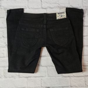 True Religion Black Jeans NWOT